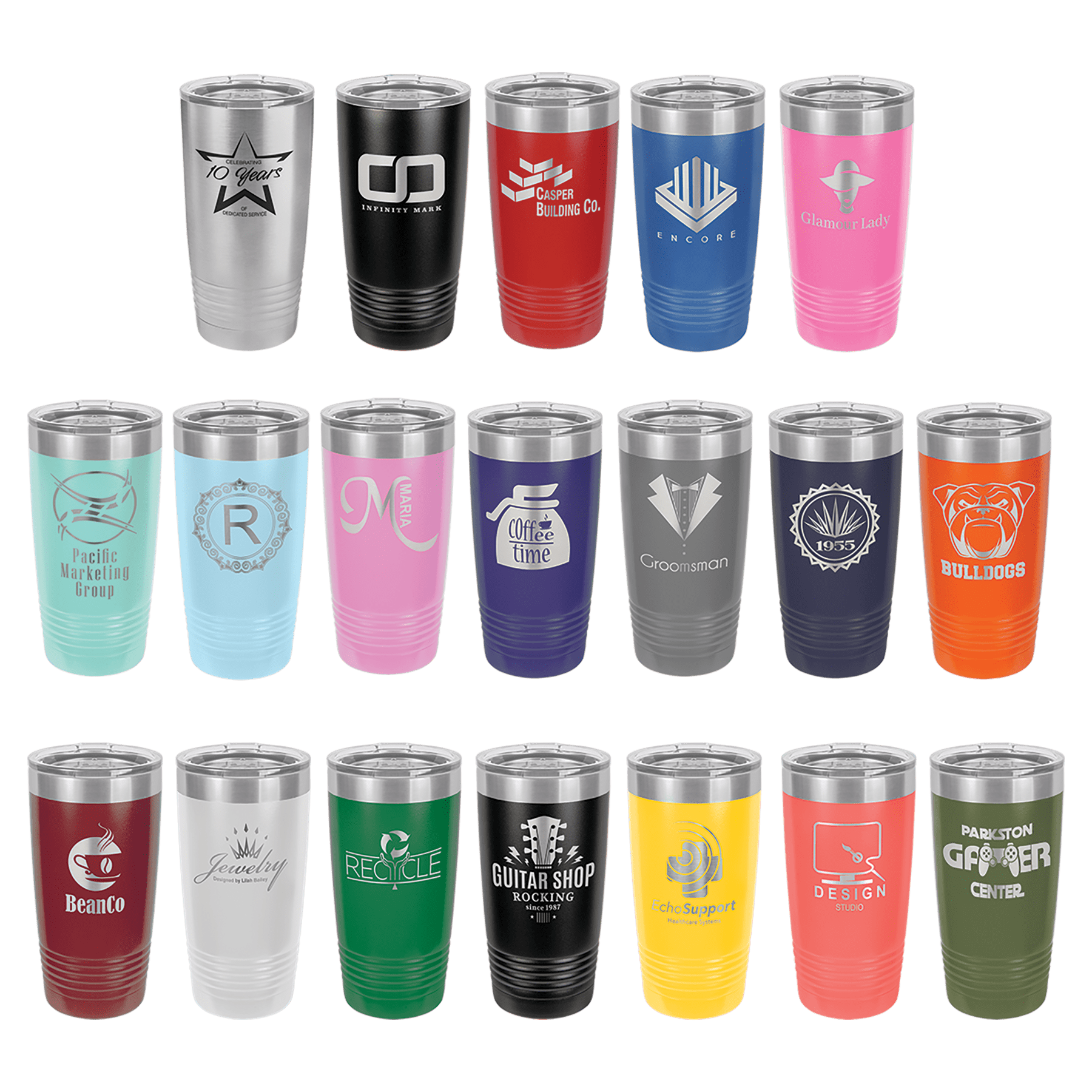 Players Club Special 12x Only $169 20 oz. Vacuum Insulated Ringneck Tumbler with Clear Lid